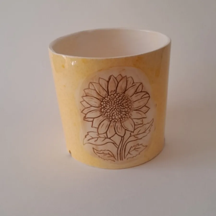 گلدان سرامیکی دستساز