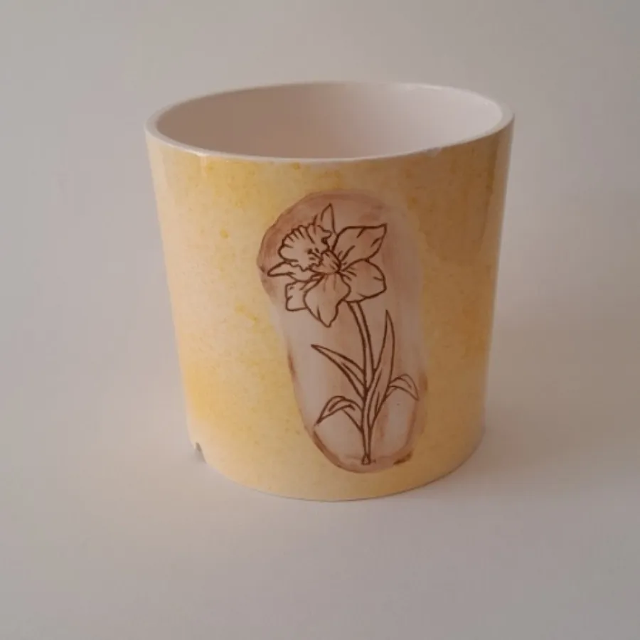 گلدان سرامیکی دستساز