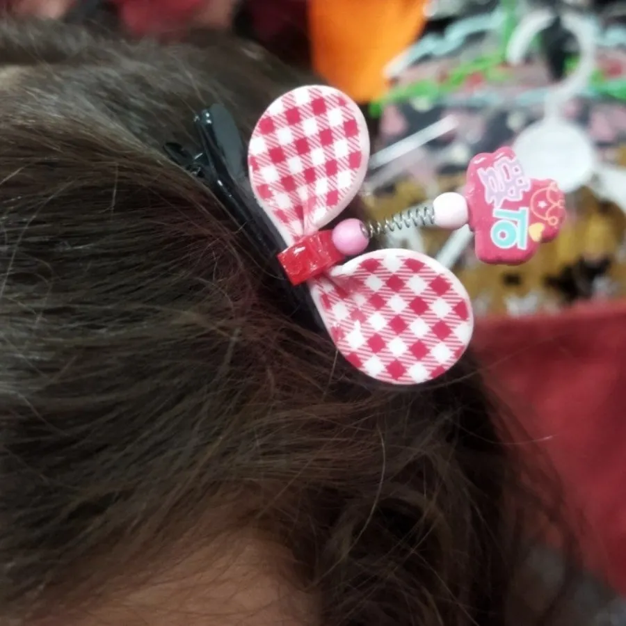 گیره مو فنری فانتزی