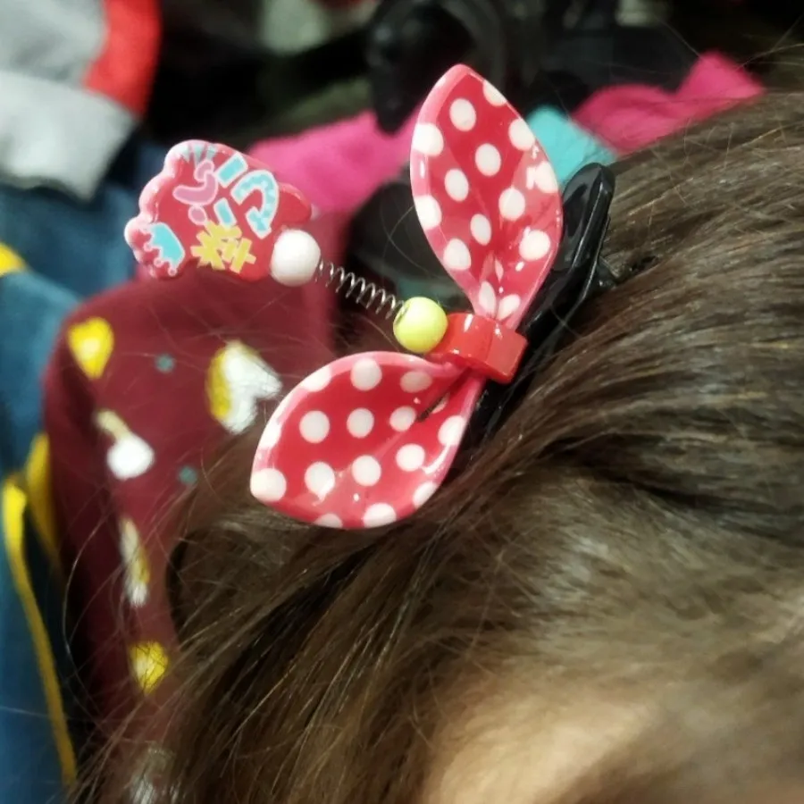 گیره مو فنری فانتزی