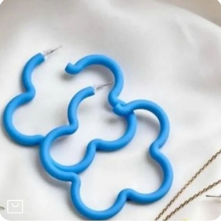 گوشواره با میخ نقره