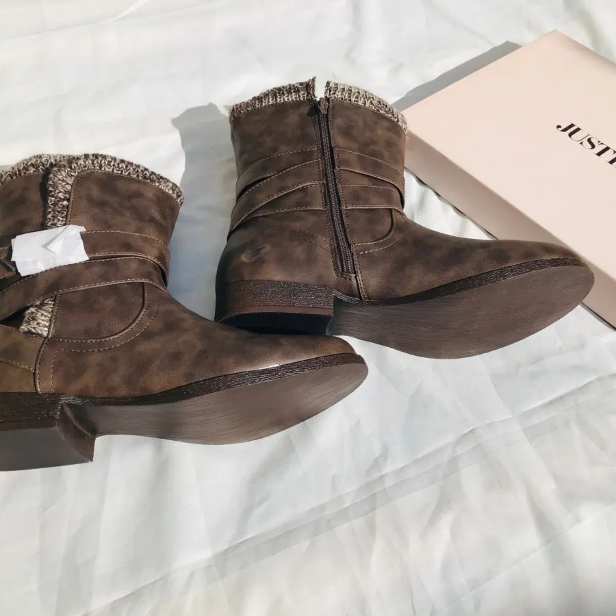 نیم بوت چرم برندجاست فب