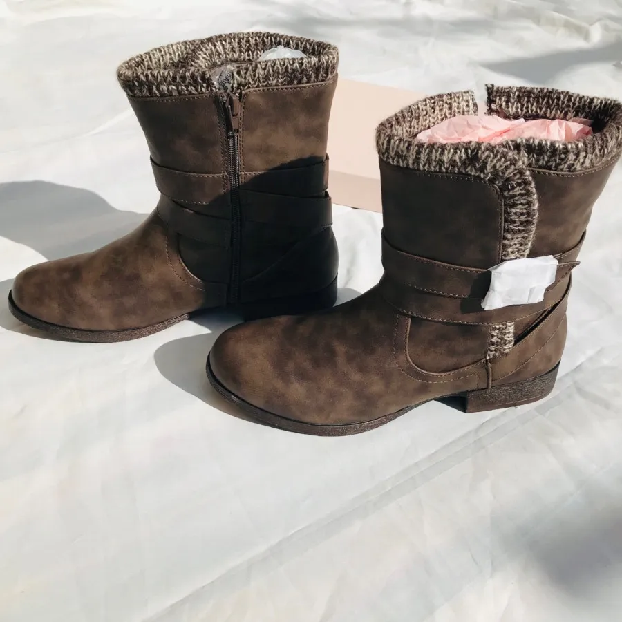 نیم بوت چرم برندجاست فب