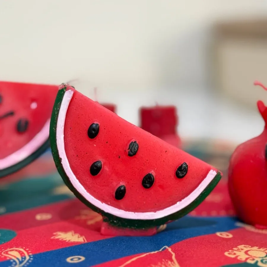 شمع هندوانه و انار