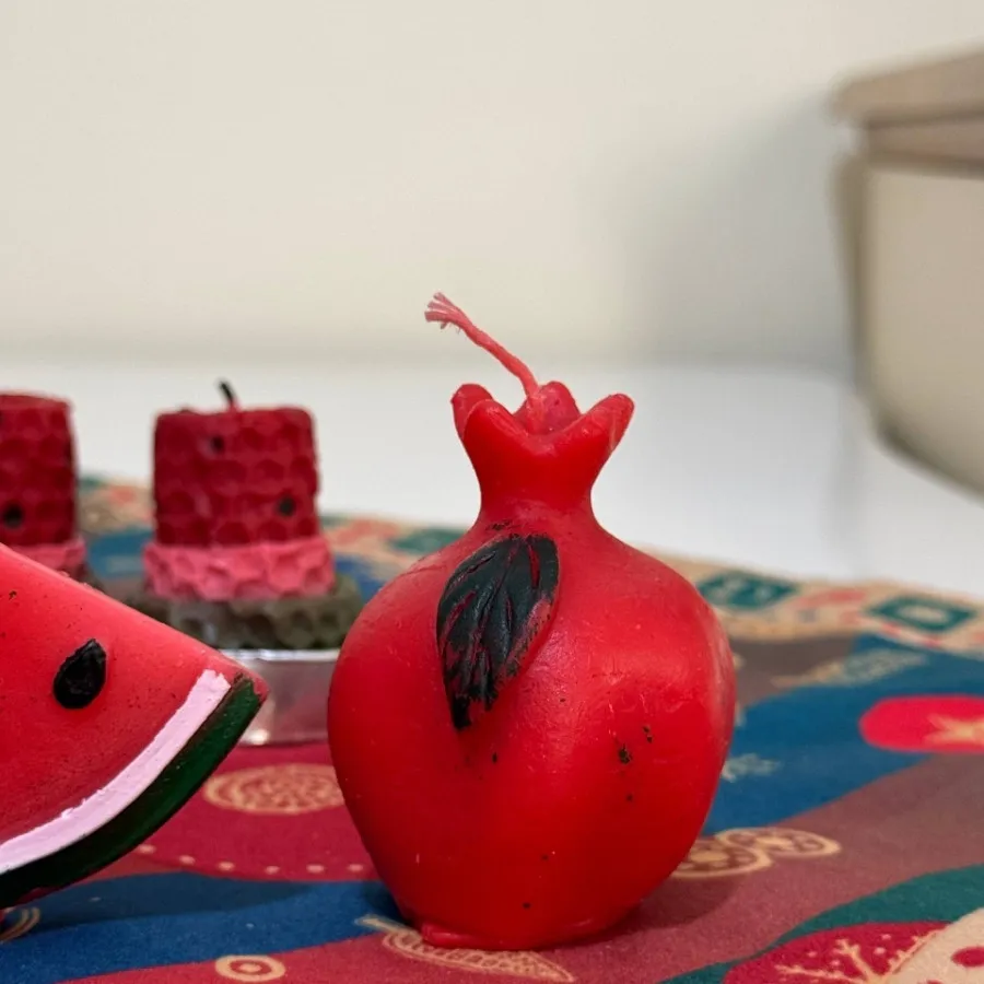 شمع هندوانه و انار