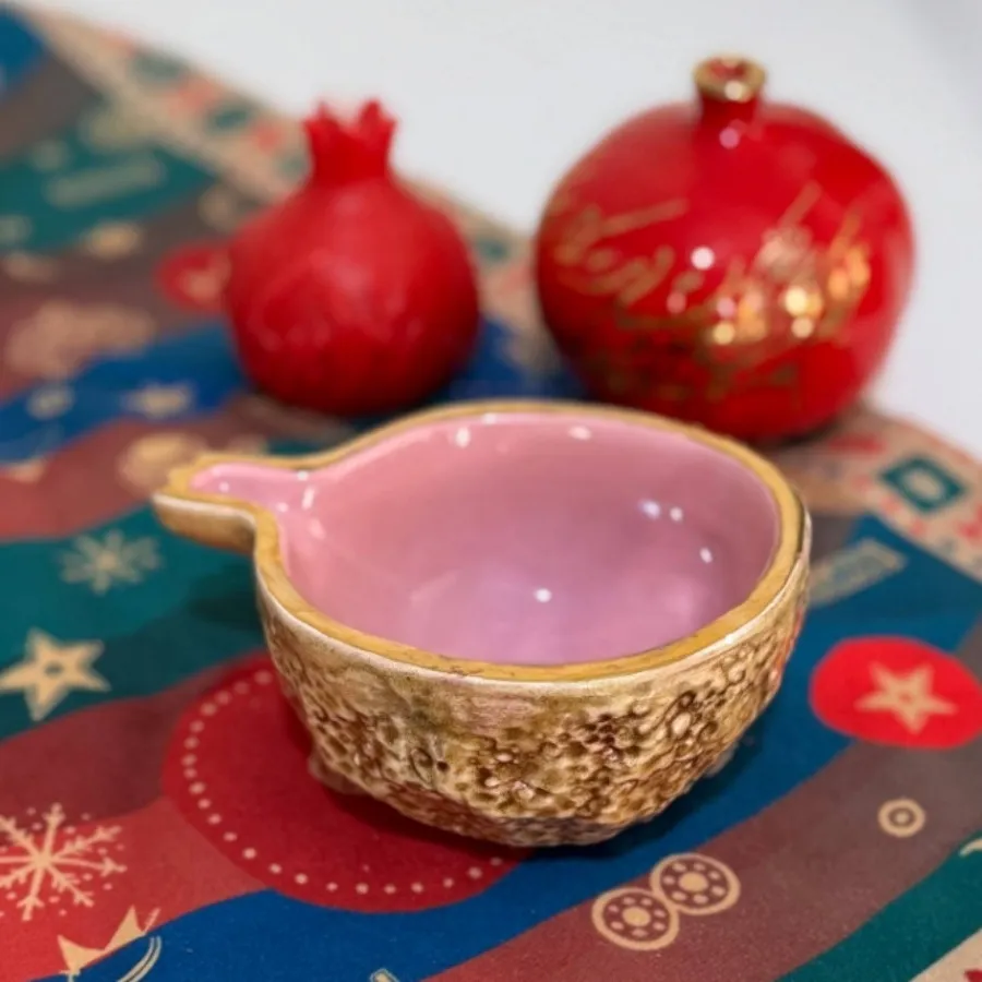 ظرف سرامیکی طرح انار