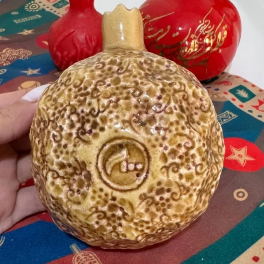 ظرف سرامیکی طرح انار