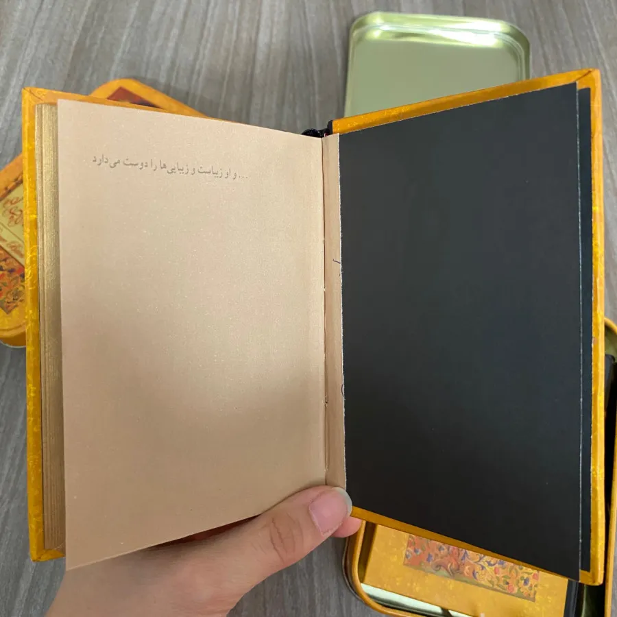 شازده کوچولو جعبه فلزی