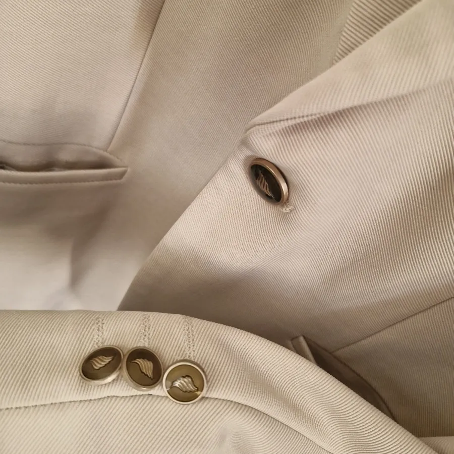 کت تک کرمی مردانه رسپینا