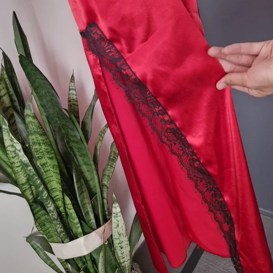 پیراهن خواب ساتن سایزبزرگ