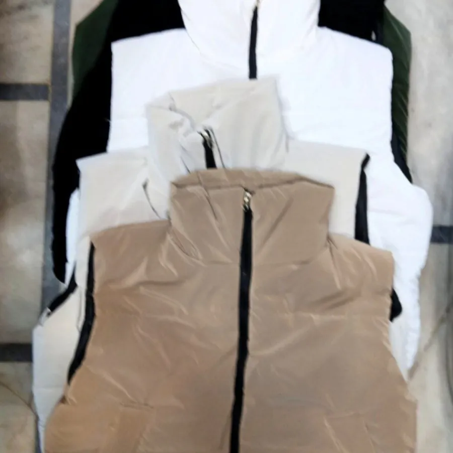 کاپشن پافر کوتاه سیلیکونی