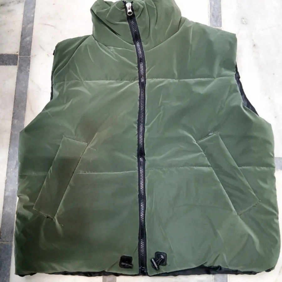 کاپشن پافر کوتاه سیلیکونی