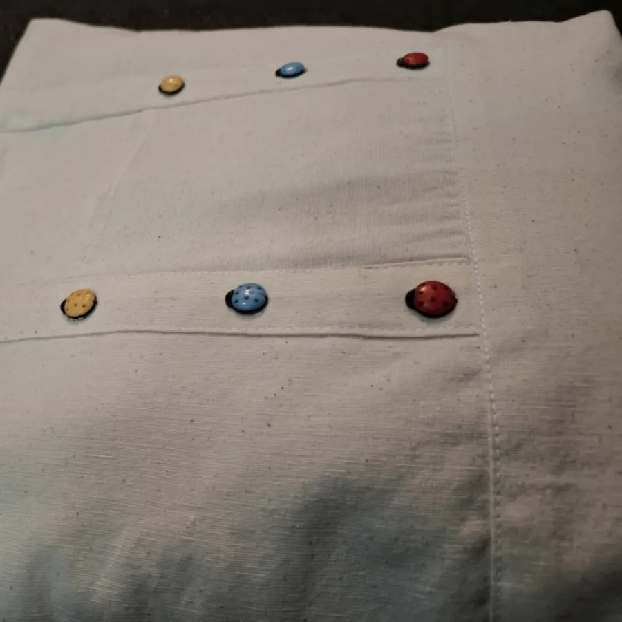 تت بگ با تزیین دکمه کفشدو