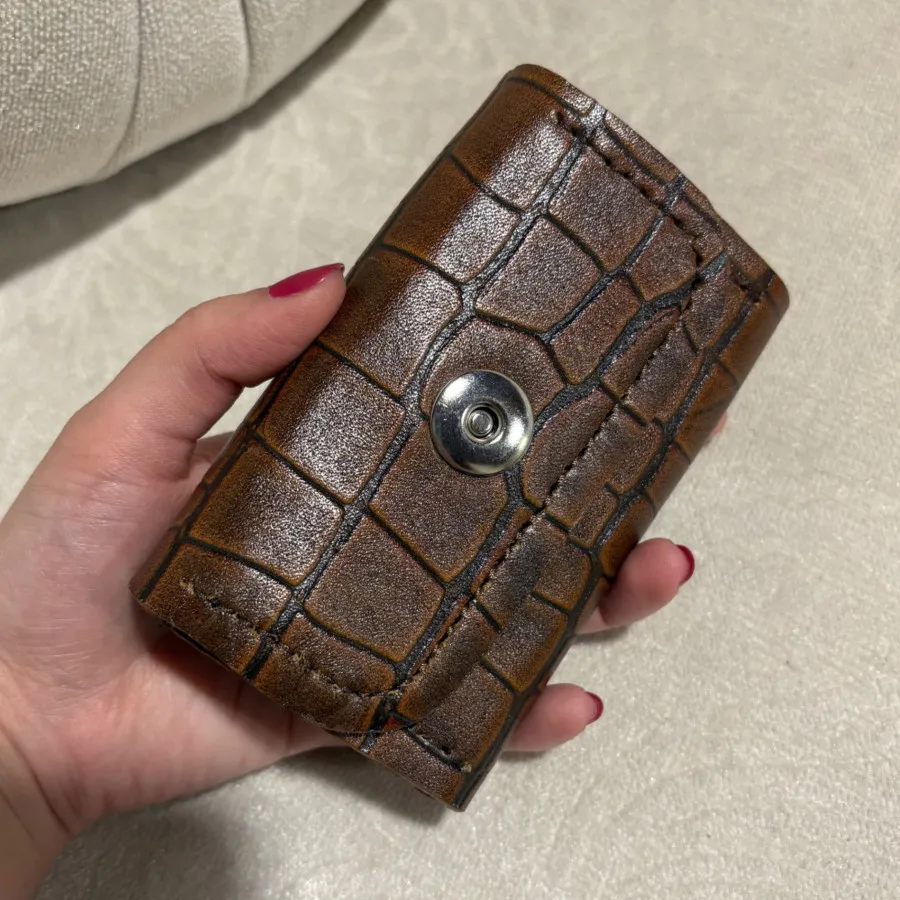 کیف کارت چرم دست دوز