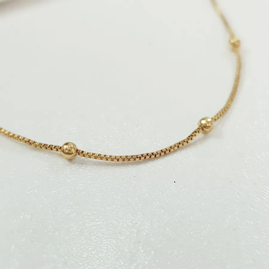 گردنبند روکش طلا ظریف