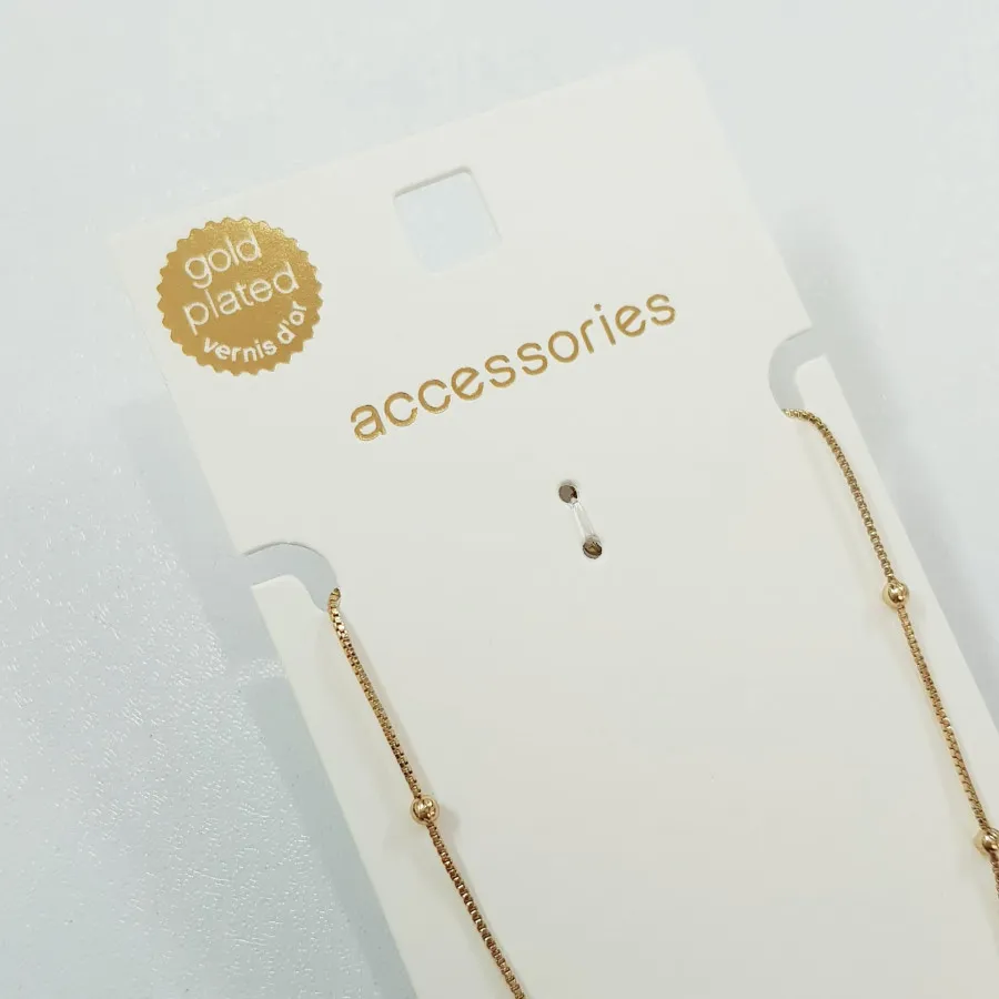 گردنبند روکش طلا ظریف