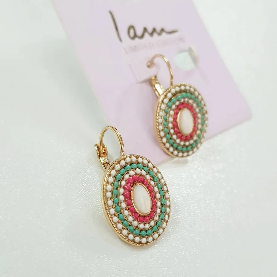 گوشواره طرح سنتی طلایی