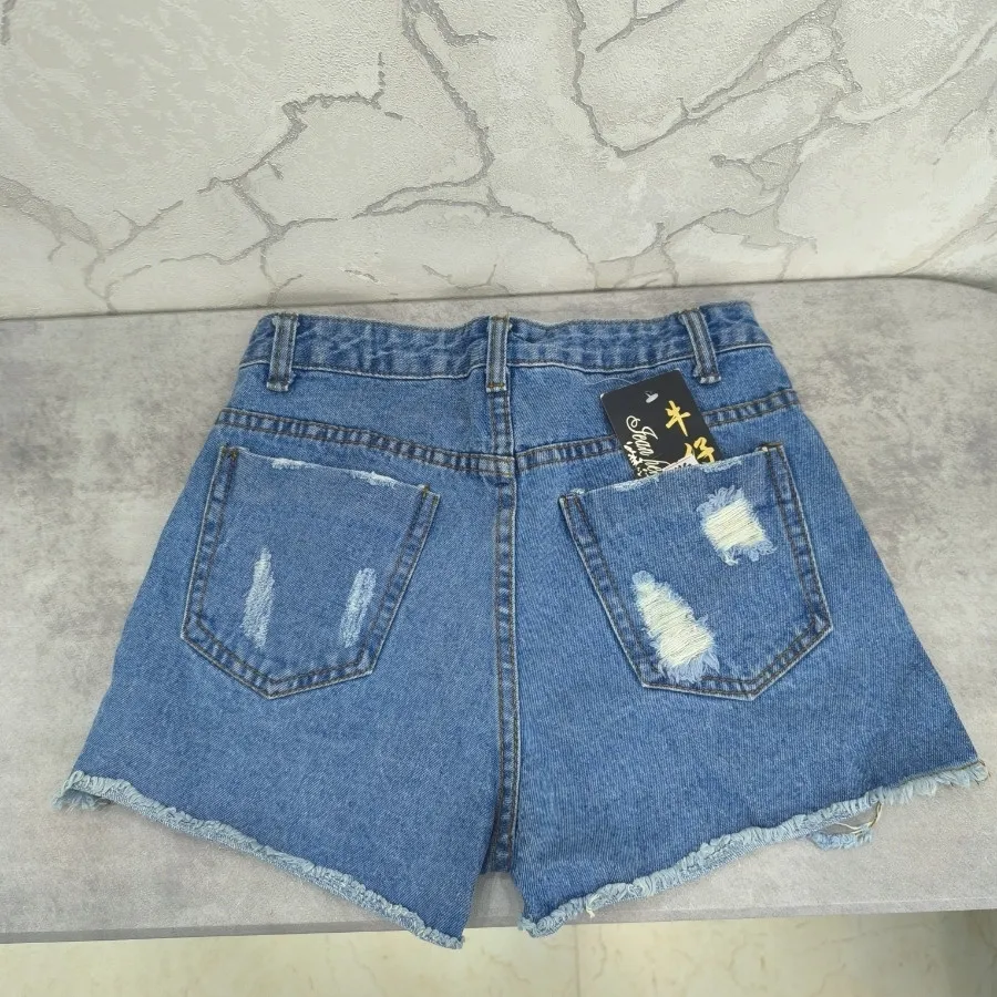 شورتک جین زاپدار