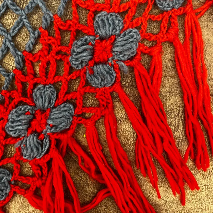 روسری پشمینه زنانه بافت