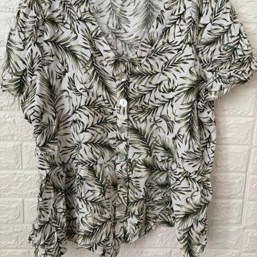 شومیز کتان نخ