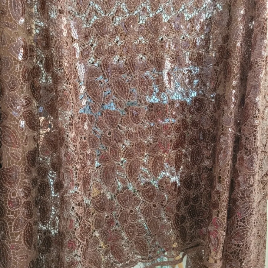 پارچه مجلسی  قهوه‌ای