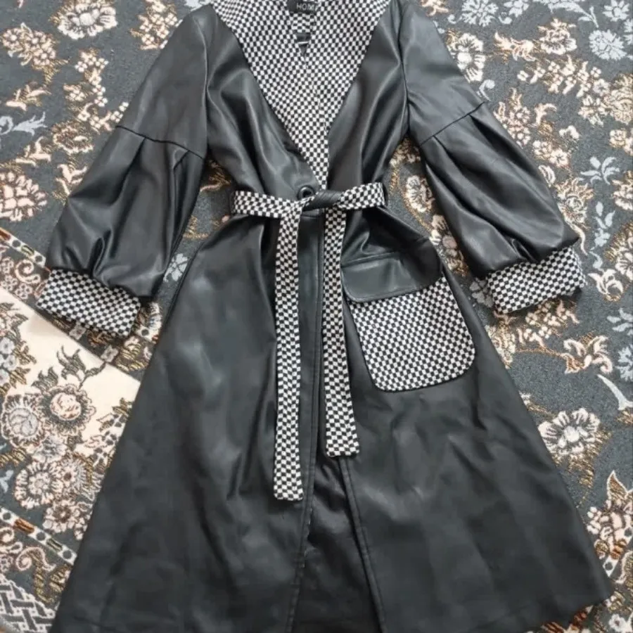 پالتو چرم بلند