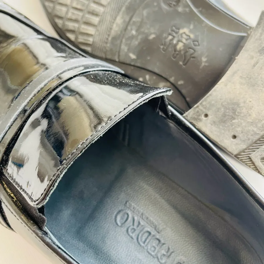 کفش مردانه ورنی