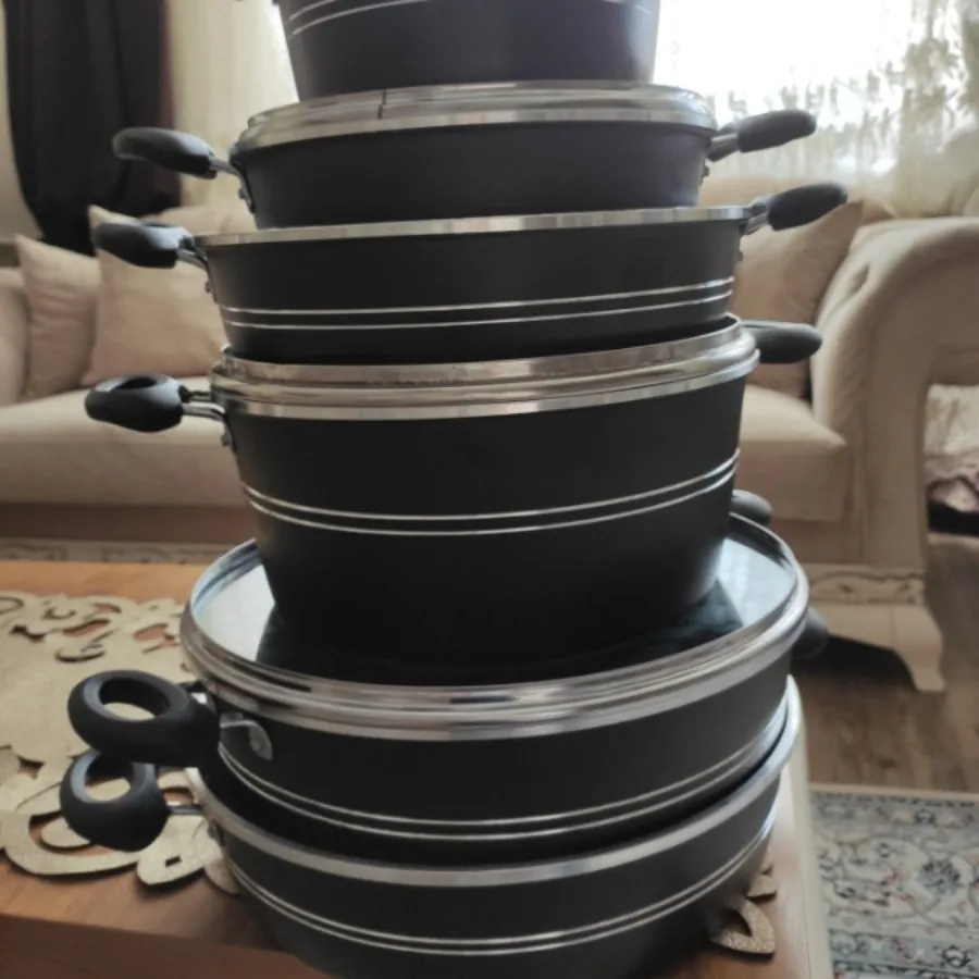 قابلمه تفلون 10 پارچه