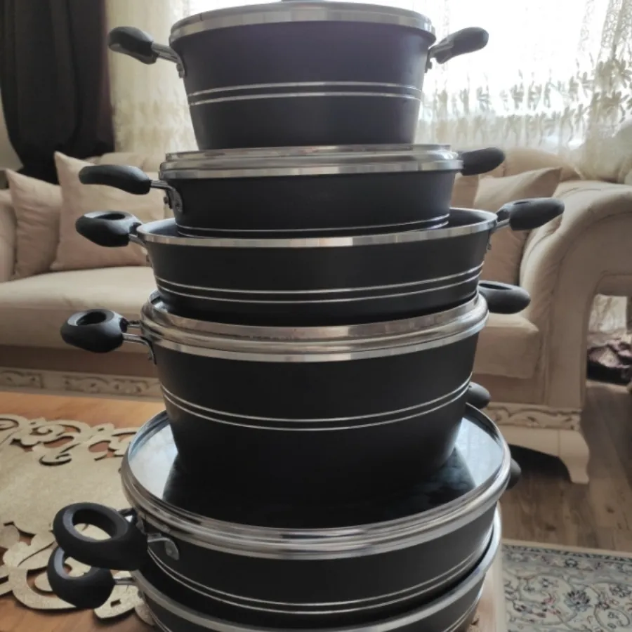 قابلمه تفلون 10 پارچه