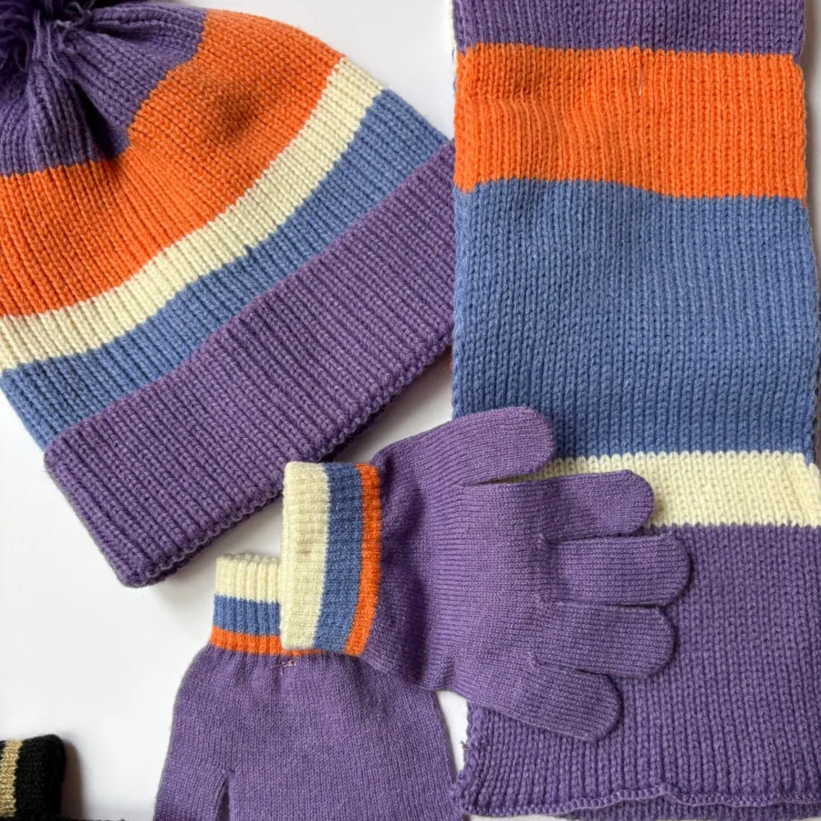 کلاه و شالگردن بافت