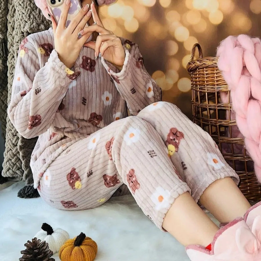 بلوزوشلوار تدی گرم