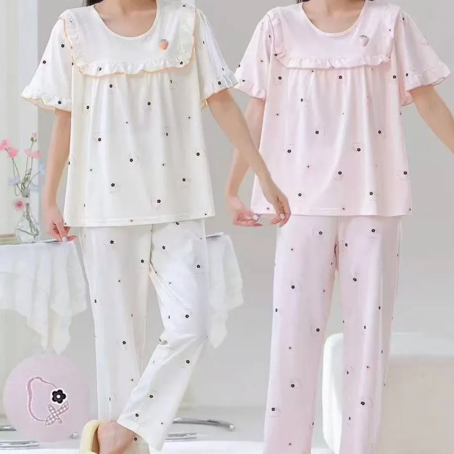 بلوزشلوارنخ موسلین گیپور