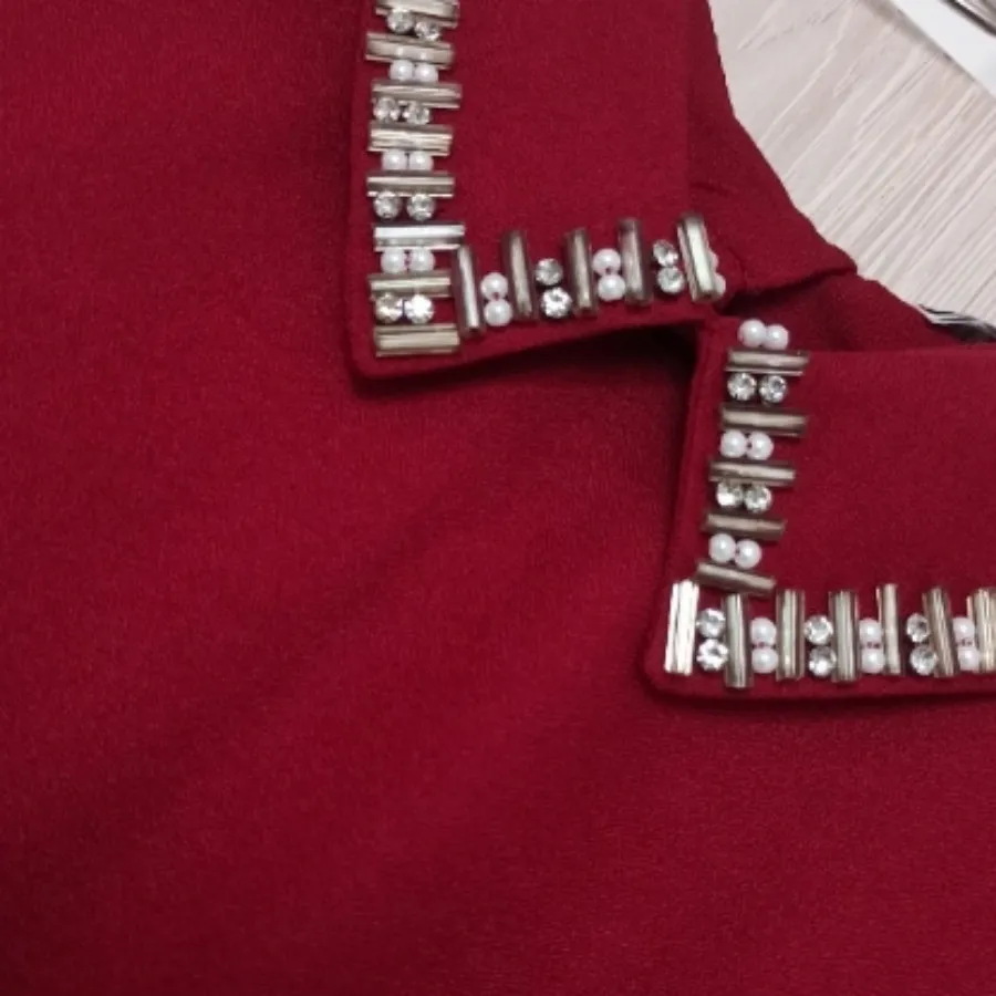 شومیز یقه کارشده مجلسی