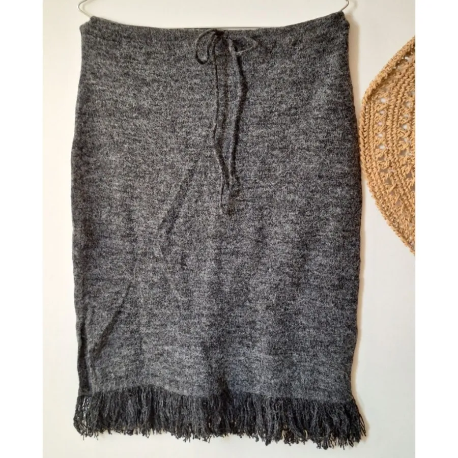 دامن بافت پشمی ایتالیایی