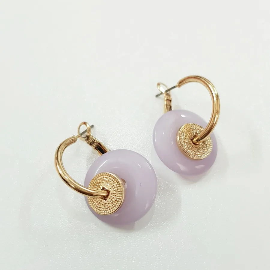 گوشواره طلایی قفلی