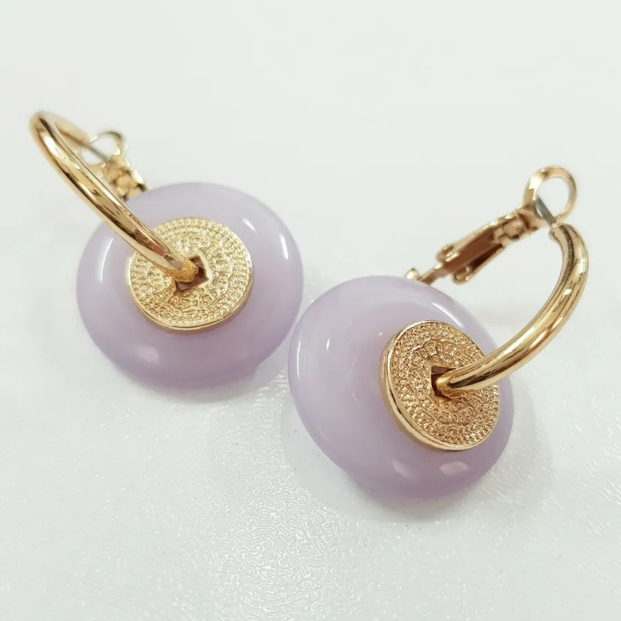 گوشواره طلایی قفلی