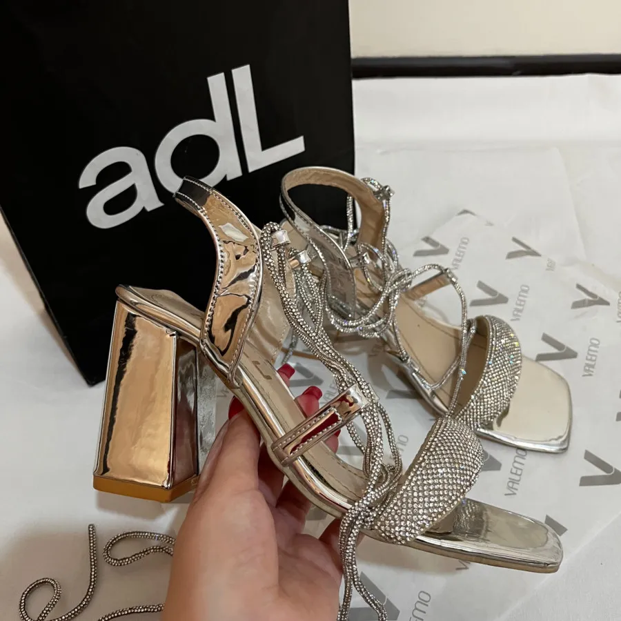 کفش مجلسی نقره ای