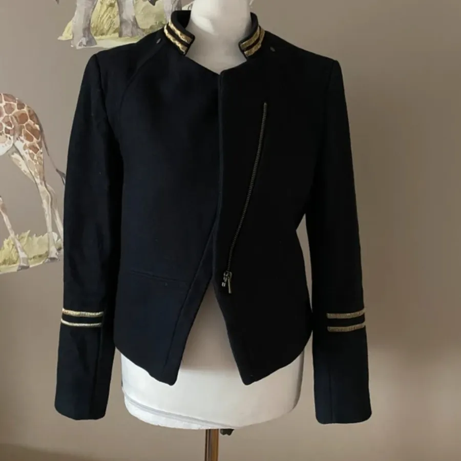 کت فوتر پشم H&M اورجینال