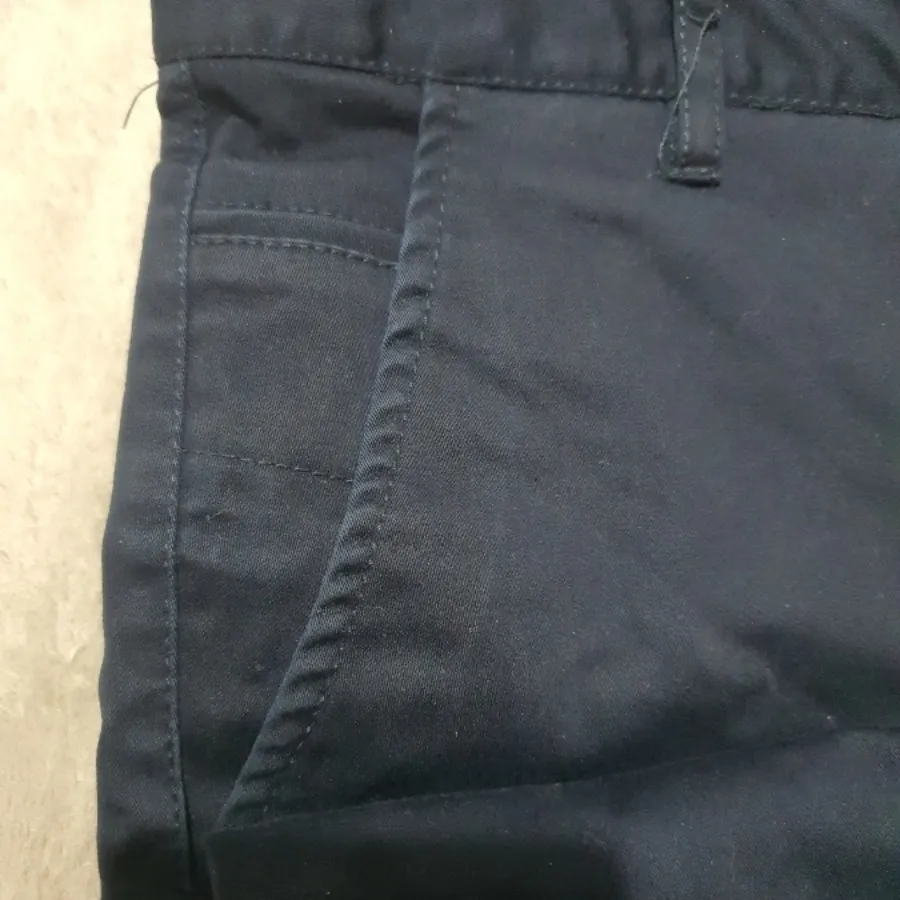 شلوار کتان سورمه ای