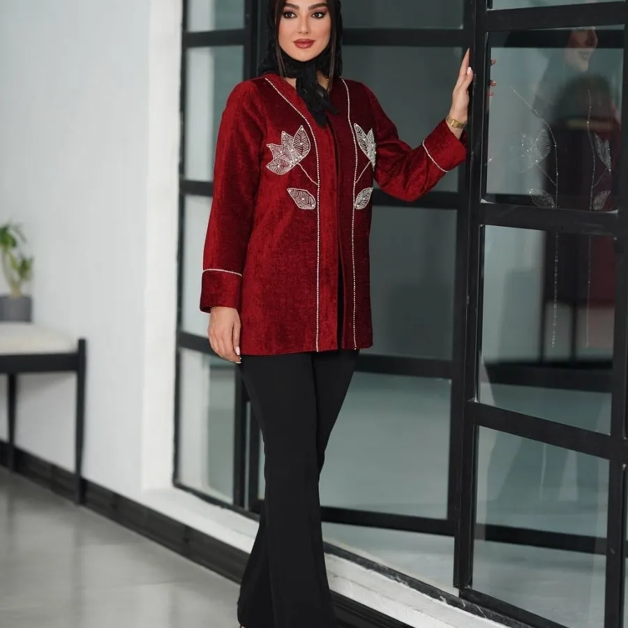 کت مخمل مزونی