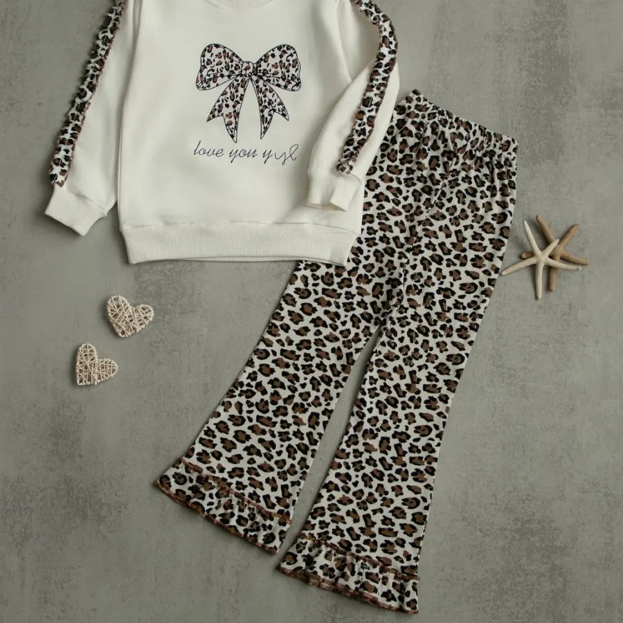 ست بلوز شلوارپلنگی