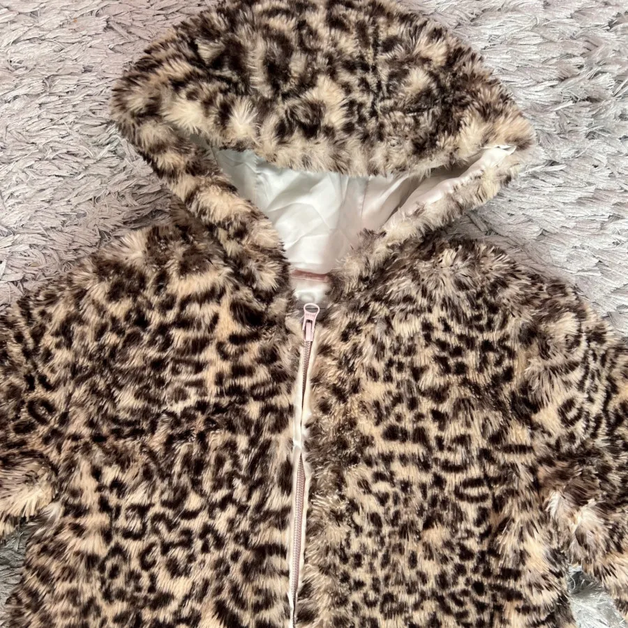 جکت آستردار پلنگی