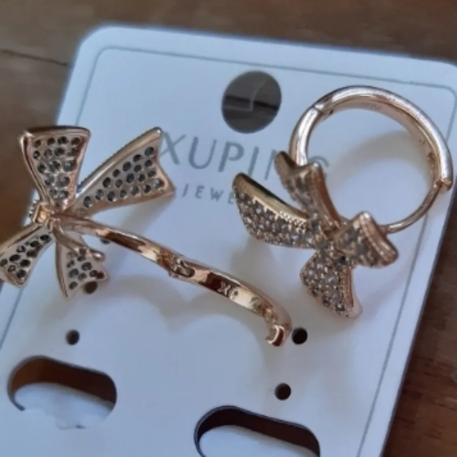 گوشواره ژوپینگ طرح پاپیون