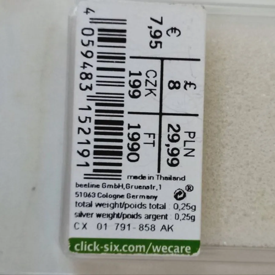 پیرسینگ نقره گوش