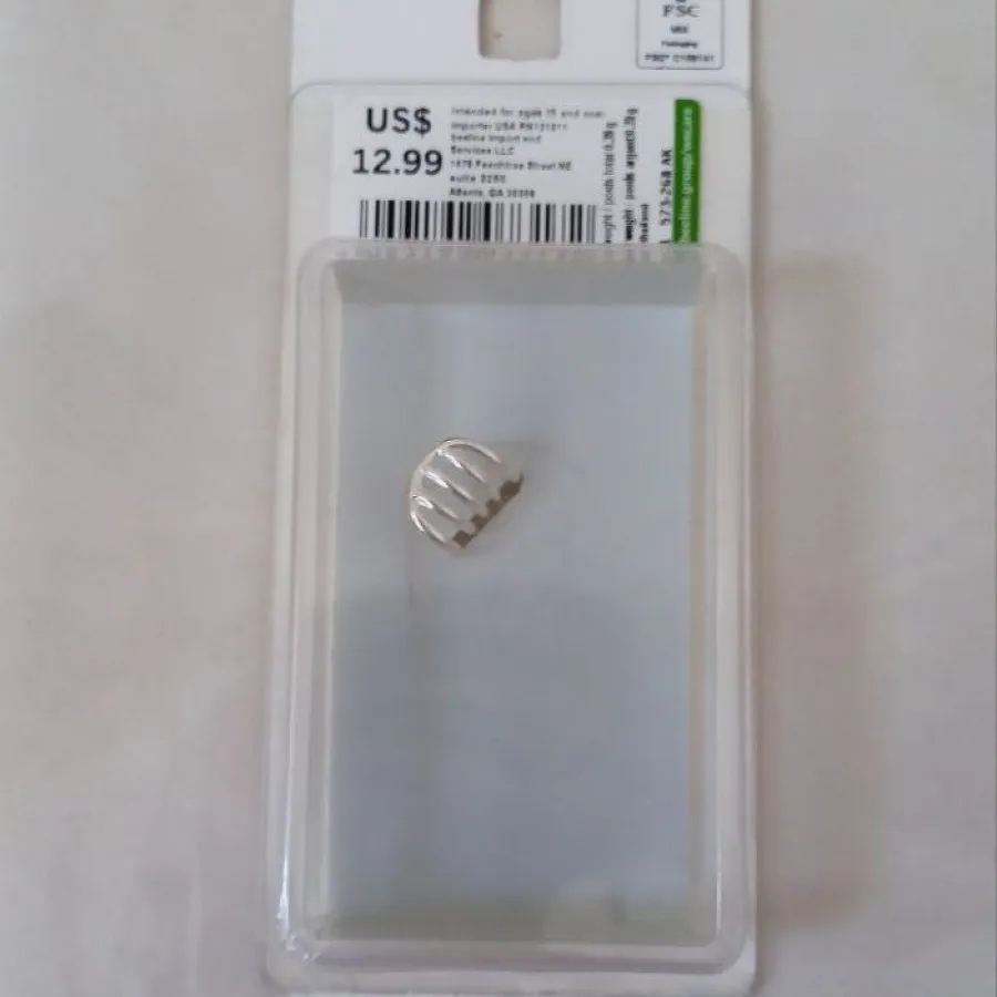 پیرسینگ نقره گوش