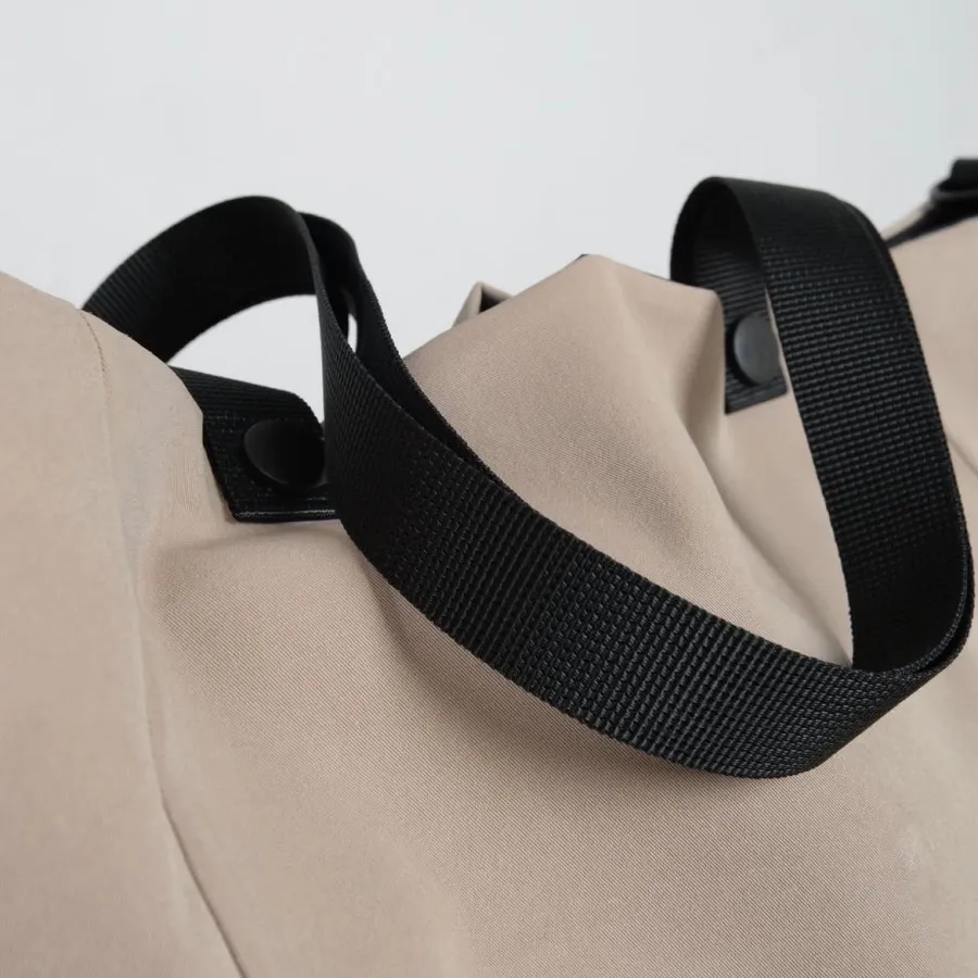 کیف 2 رو کرم و مشکی