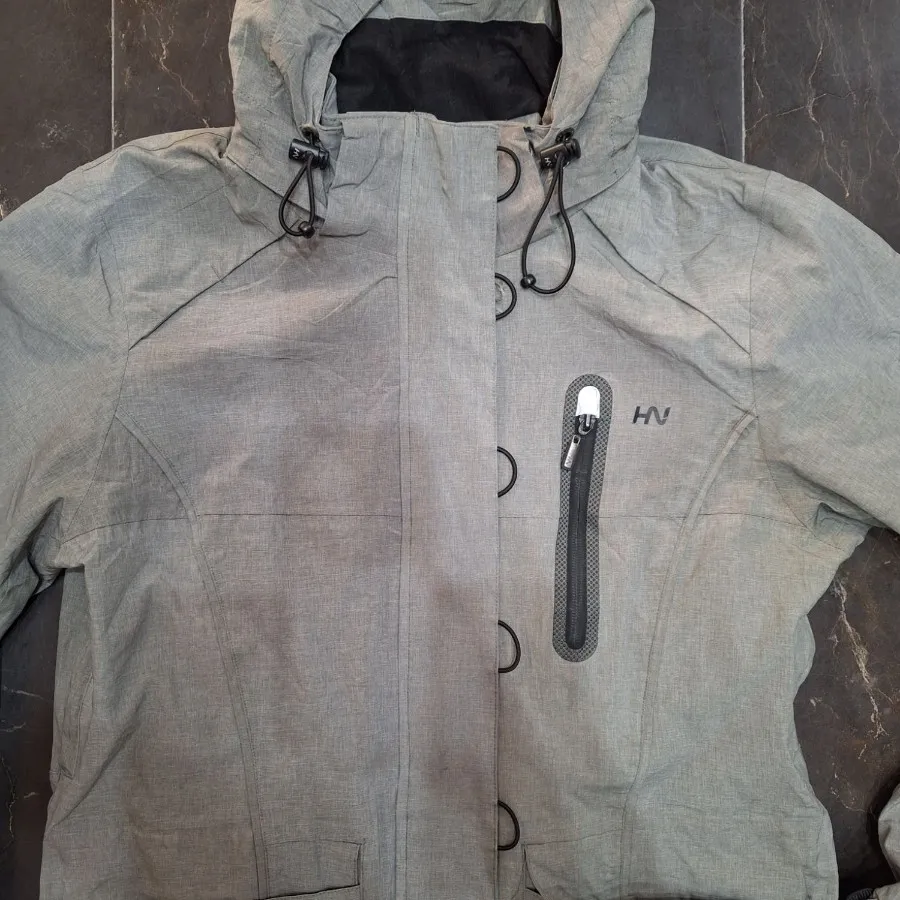 کاپشن طوسی خارجی برند HN