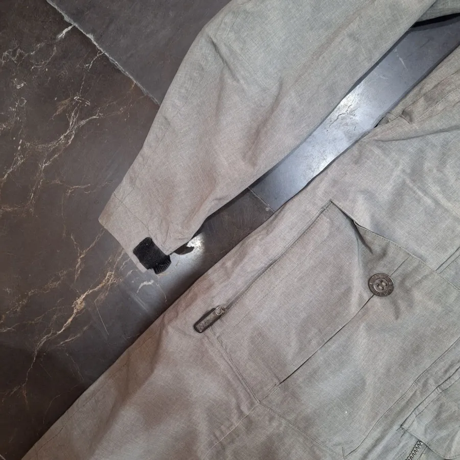 کاپشن طوسی خارجی برند HN