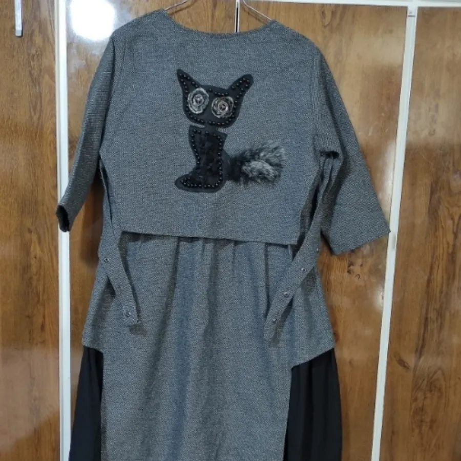 پالتو پاییزه طراحی خاص