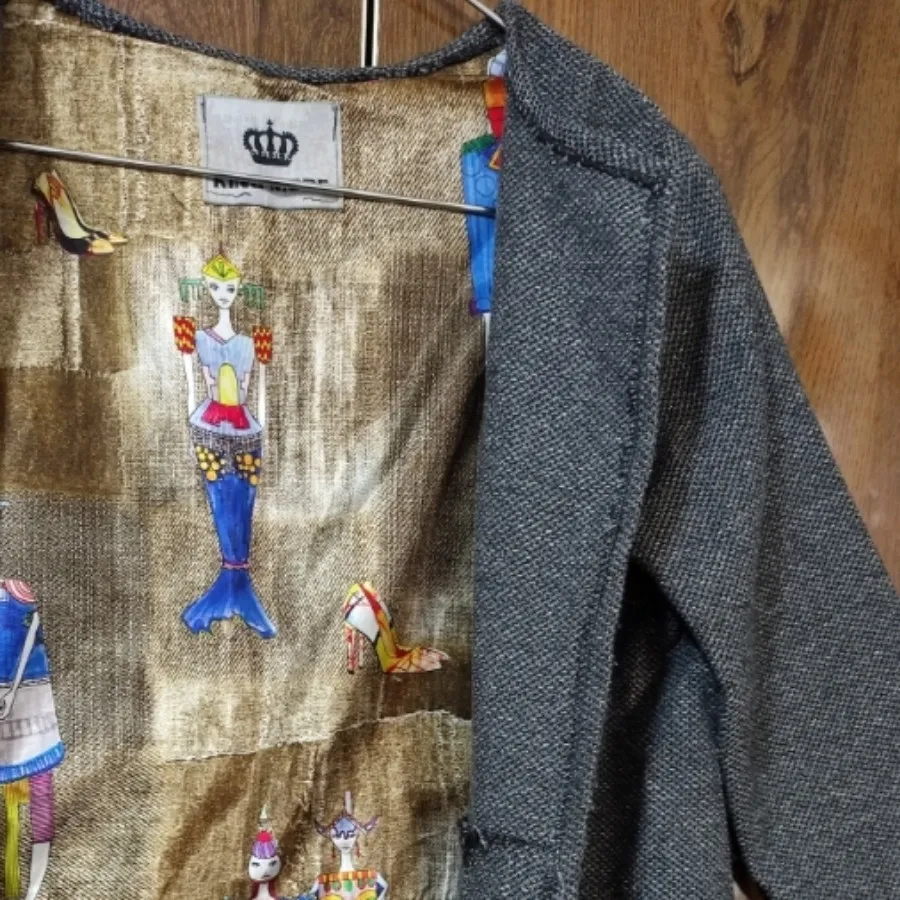 پالتو پاییزه طراحی خاص